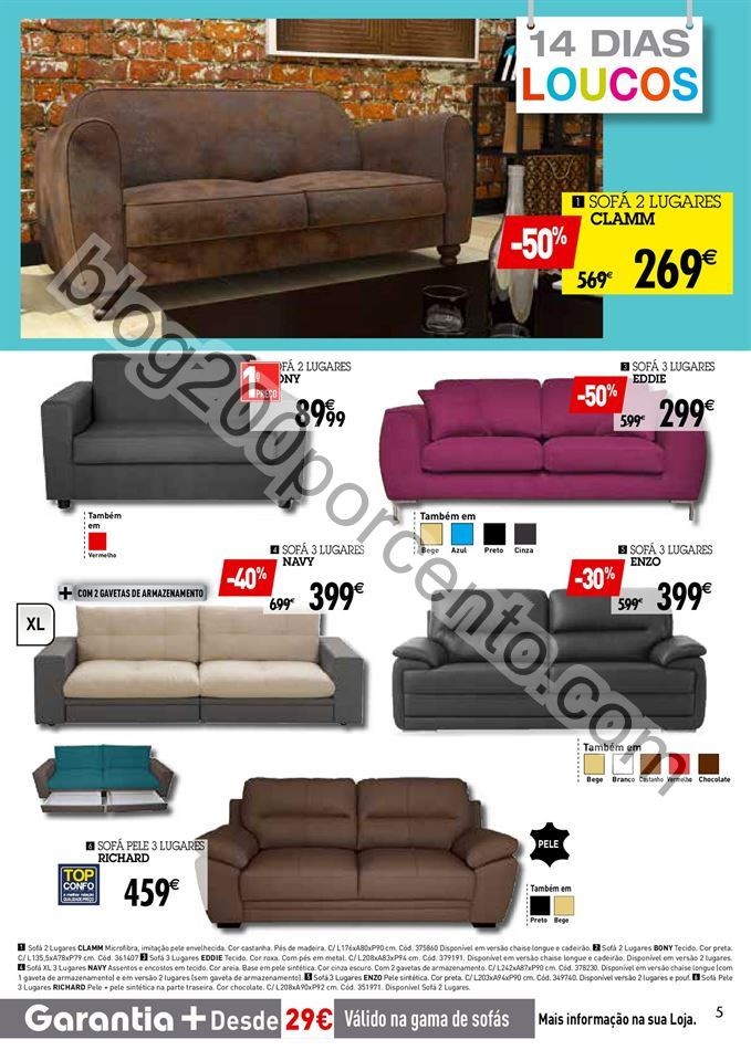 Antevisão Folheto CONFORAMA 14 dias loucos de 11 