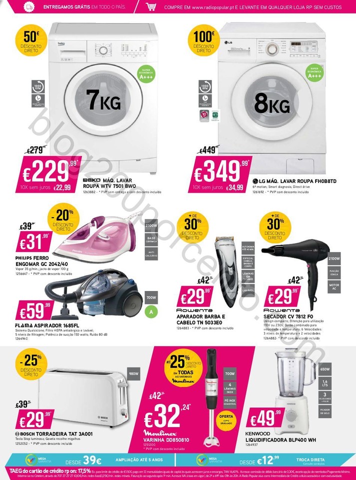 Antevisão Folheto RADIO POPULAR Promoções de 30