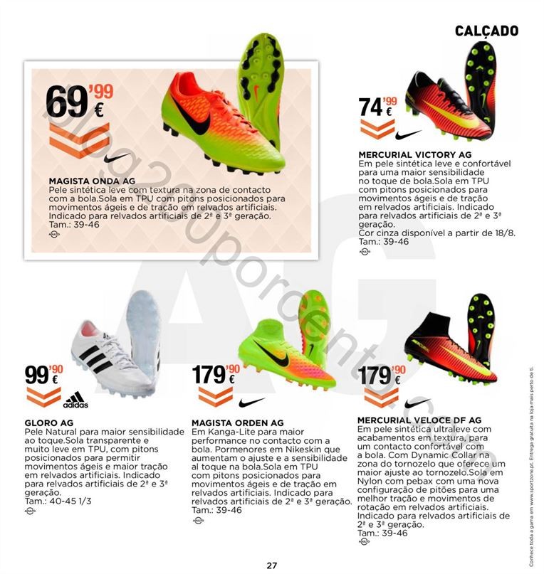 Novo Folheto SPORT ZONE Especial Futebol promoçõ