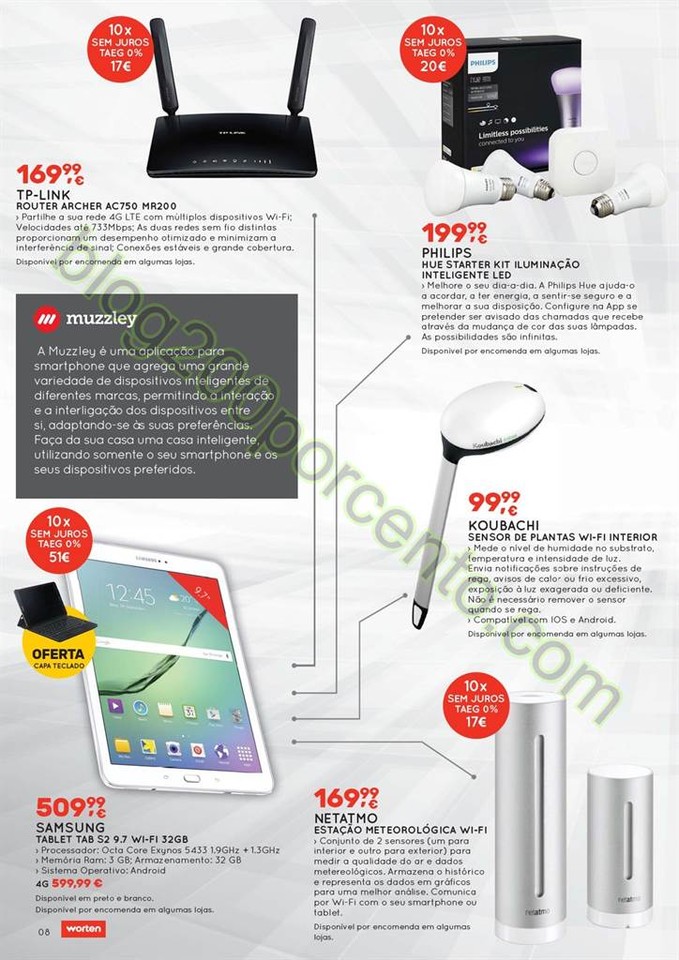 Novo Folheto WORTEN Promoções de 7 a 27 abril p 