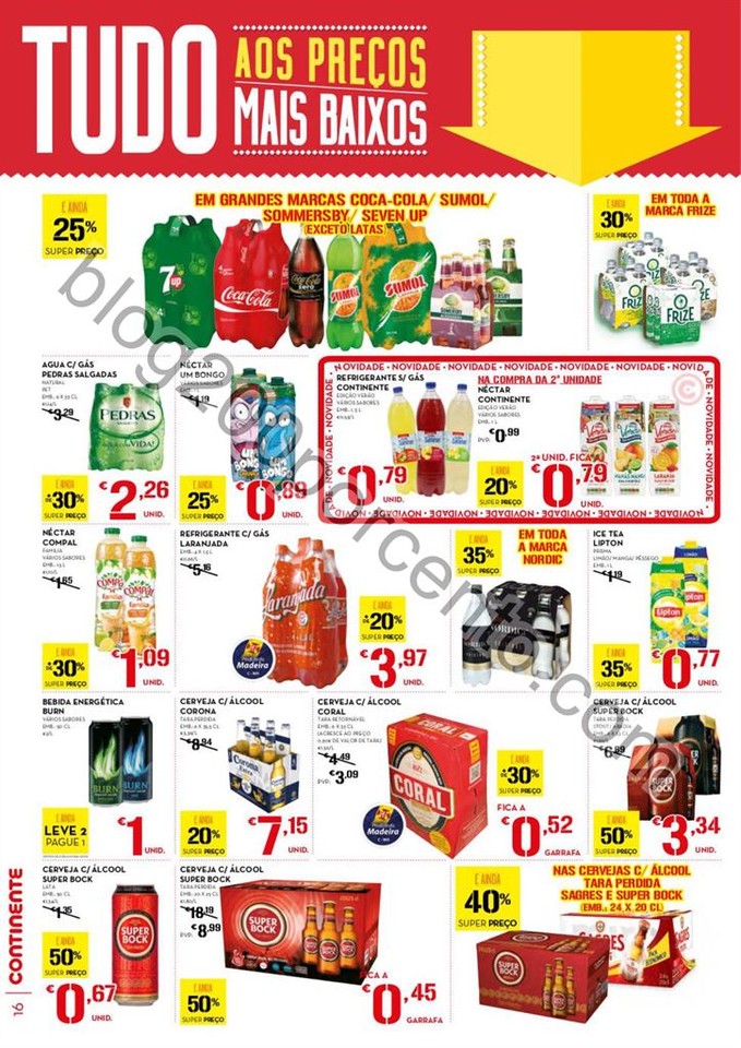 Antevisão Folheto CONTINENTE - MODELO Madeira pro