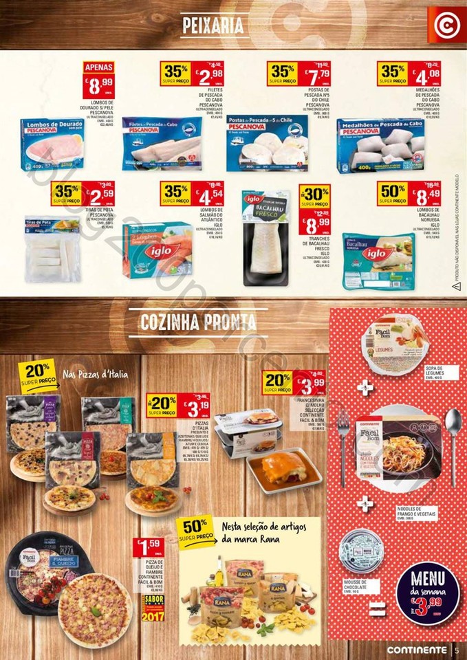 Antevisão Folheto CONTINENTE Promoções de 9 a 1