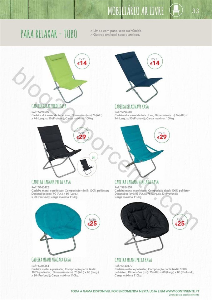 Novo Folheto CONTINENTE Ar Livre até 15 agosto p3