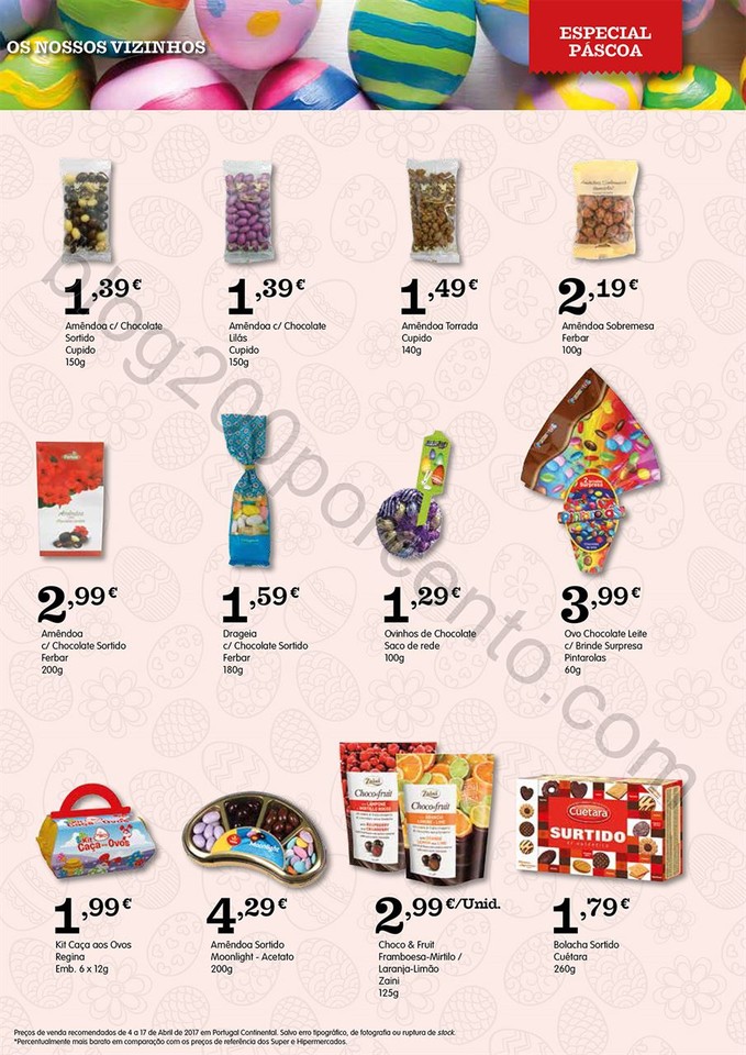 Antevisão Folheto AMANHECER Páscoa Promoções d