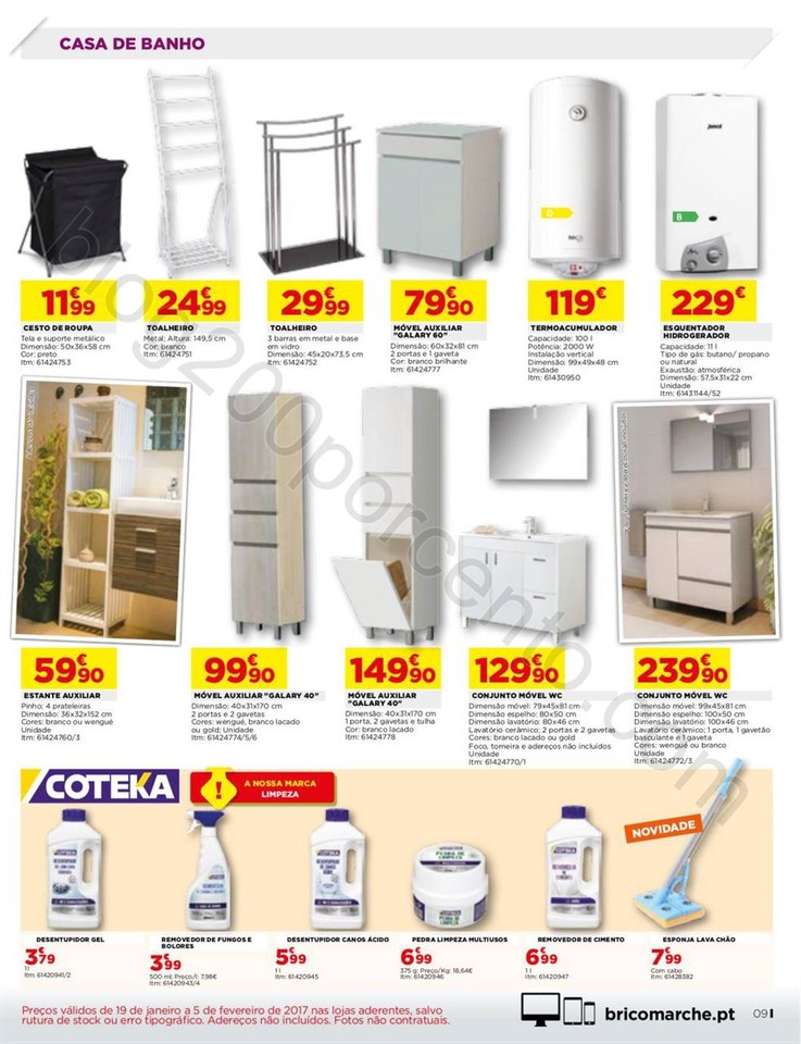 Antevisão Folheto BRICOMARCHÉ Promoções de 19 