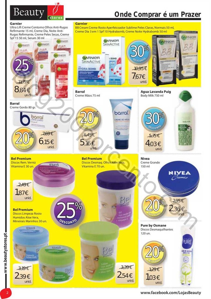 Novo Folheto BEAUTY STORES Promoções de 5 janeir