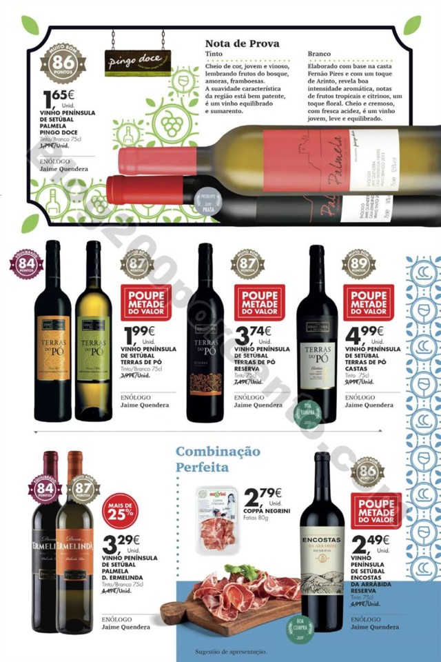 Antevisão Folheto PINGO DOCE Vinhos e Sabores Pro