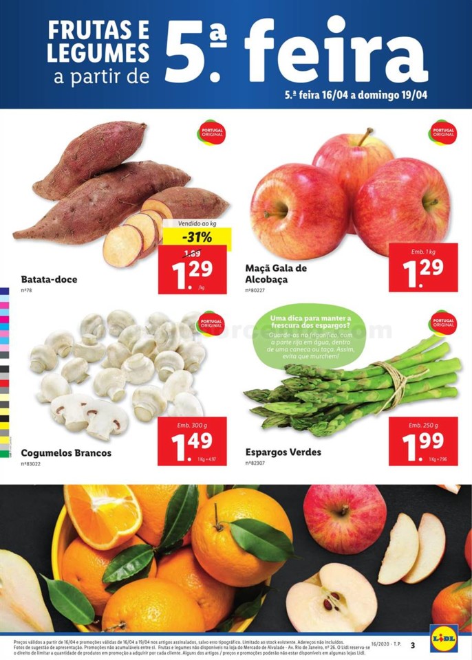 Antevisão Folheto LIDL Promoções de 13 a 19 abr