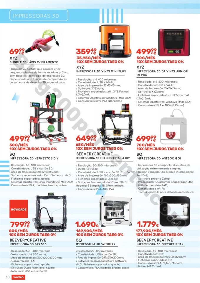 Antevisão Folheto WORTEN Especial promoções de 