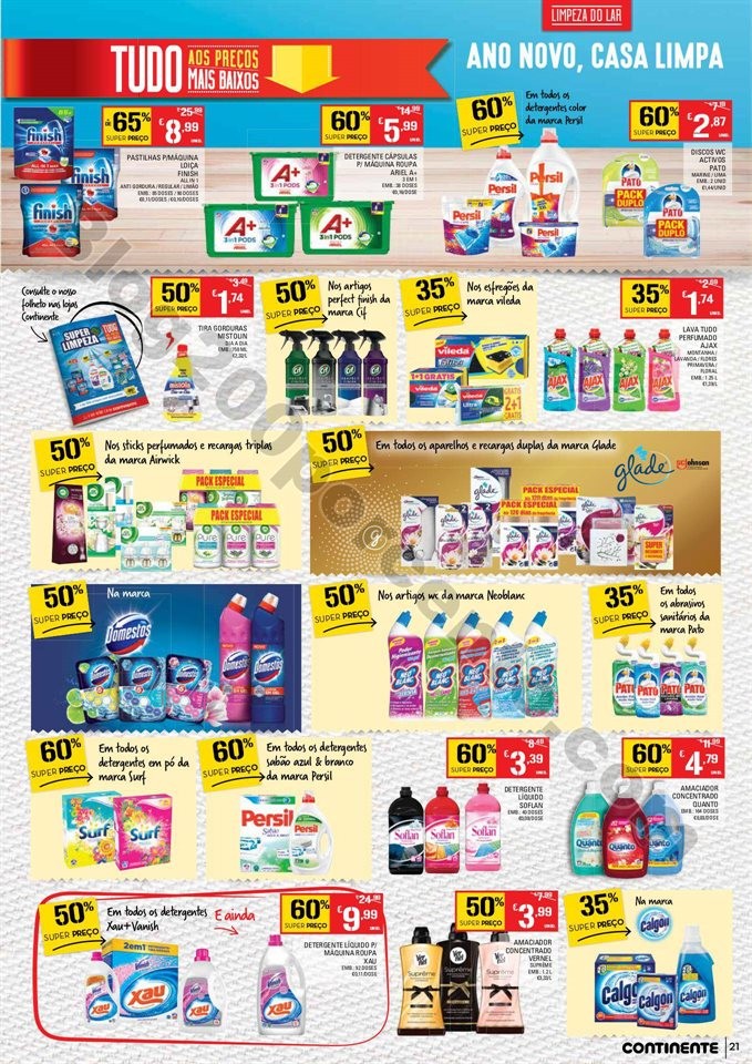 Antevisão Folheto CONTINENTE Promoções de 8 a 1