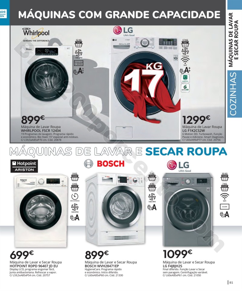 Antevisão Folheto CONFORAMA Cozinhas promoções 