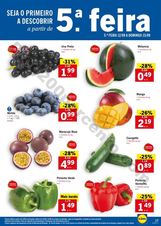 Antevisão Folheto LIDL Promoções a partir de 9 