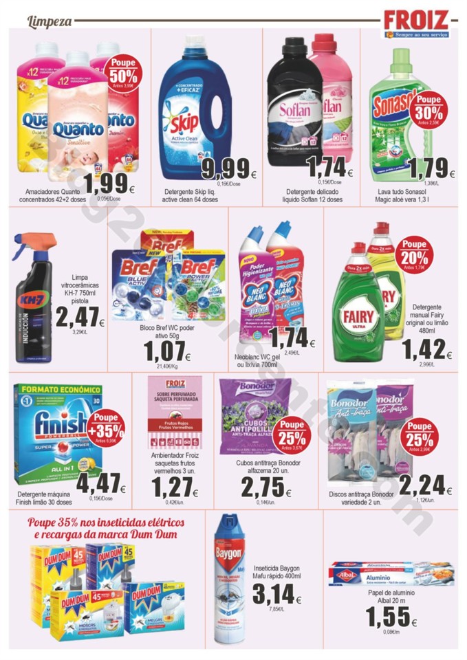 Antevisão Folheto FROIZ Promoções de 24 abril a