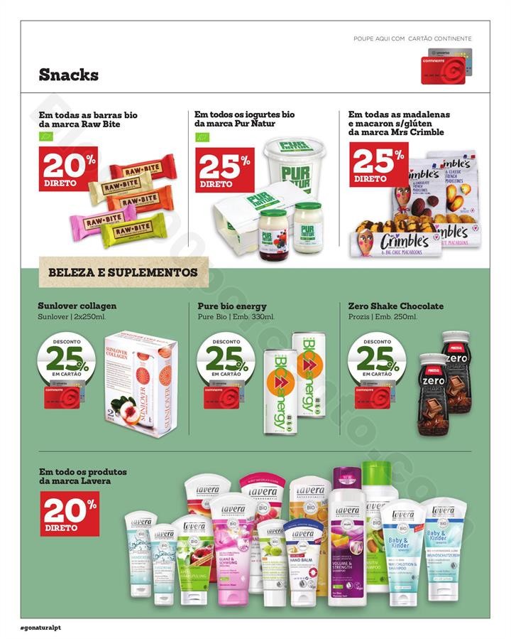 Antevisão Folheto GO NATURAL Promoções de 26 no