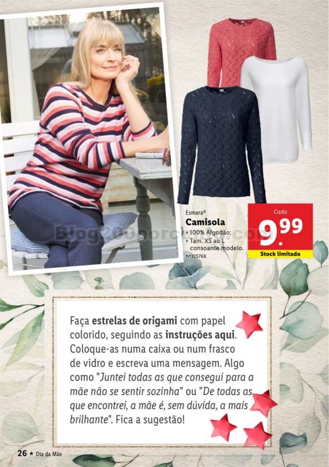 Antevisão Folheto LIDL Especial Dia da Mãe Promo