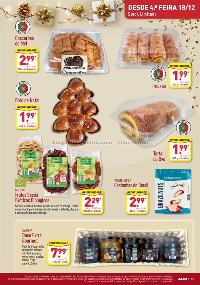 Antevisão Foheto ALDI Promoções a partir de 18 