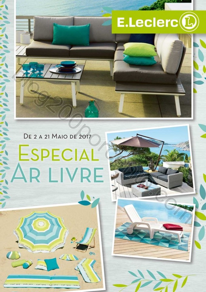 Antevisão Folheto E-LECLERC Especial Ar Livre pro