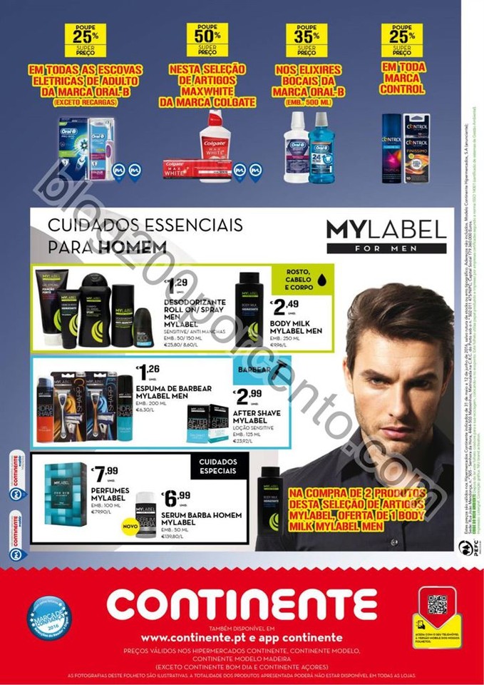 Antevisão Folheto CONTINENTE Higiene promoções 