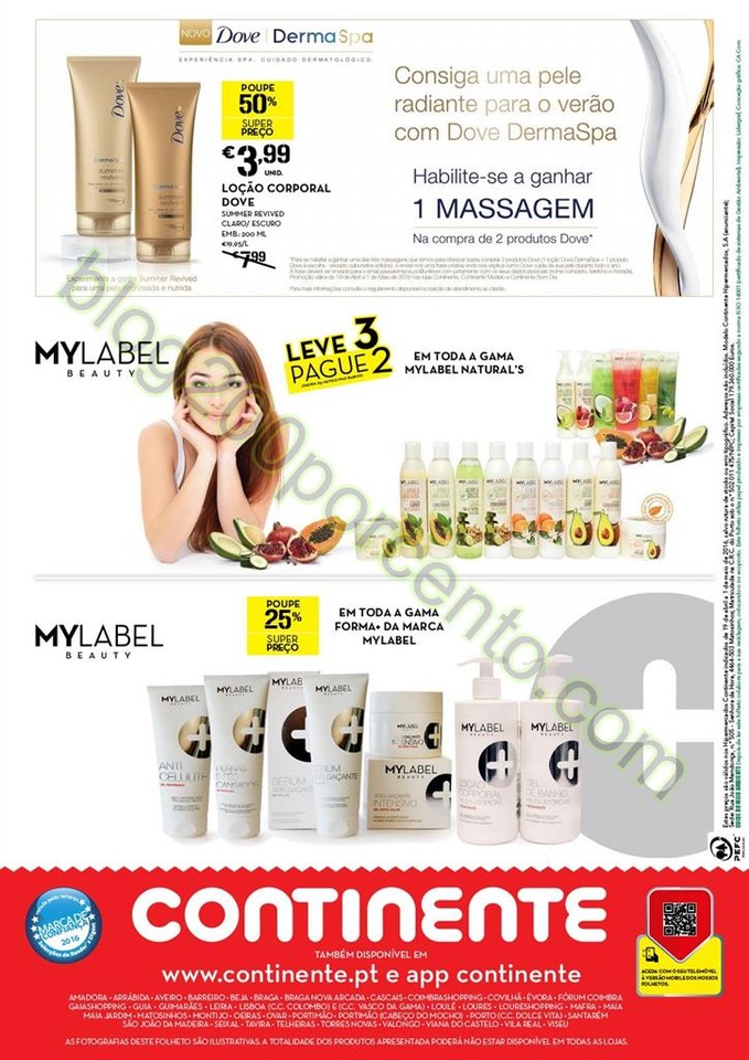 Novo Folheto CONTINENTE Alimentação saudável de