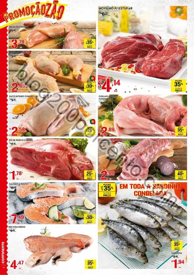 Antevisão Folheto CONTINENTE - MODELO Madeira pro