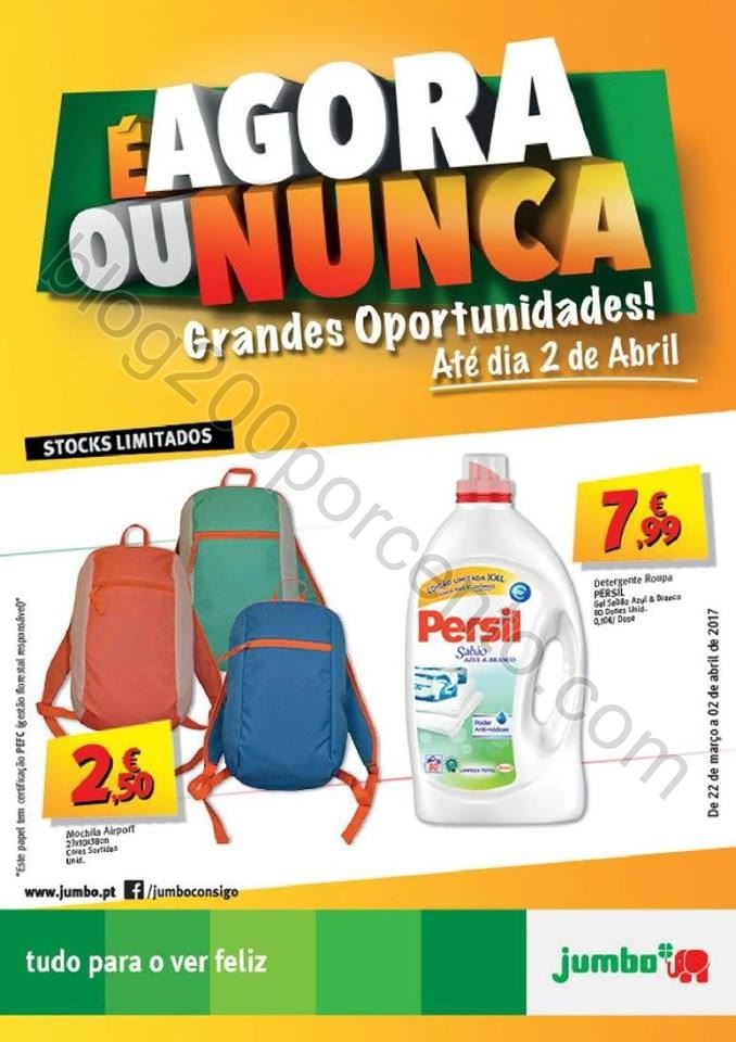 Antevisão Folheto JUMBO Oportunidades promoções