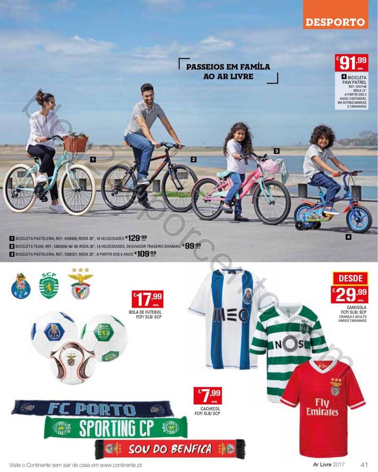 Antevisão Folheto CONTINENTE Feira Ar Livre promo