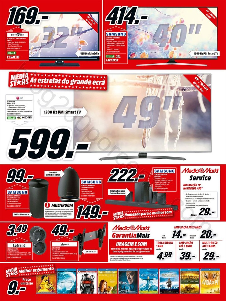 Antevisão Folheto MEDIA MARKT Promoções de 16 a