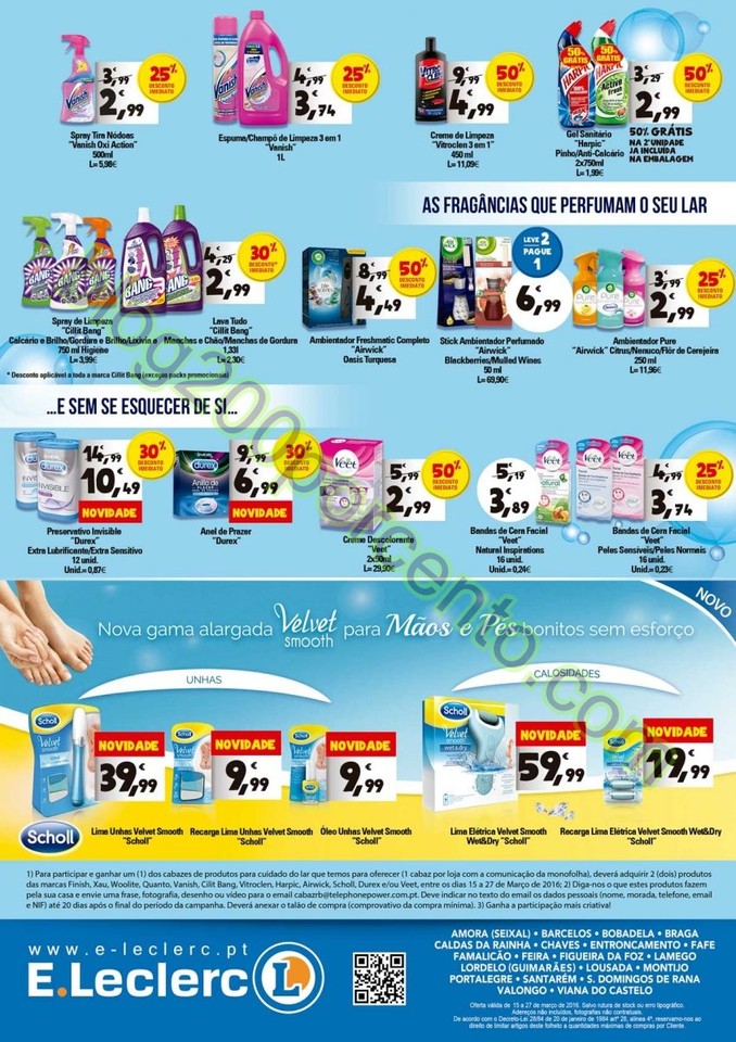 Novo Folheto E-LECLERC Extra promoções de 15 a 2