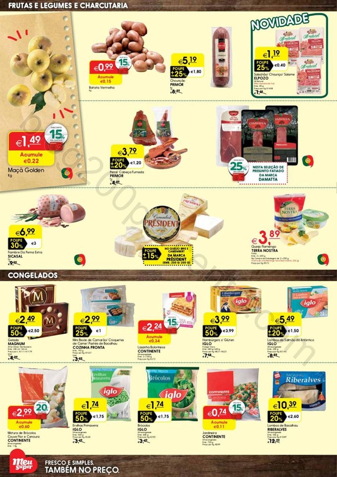 Antevisão Folheto MEU SUPER Promoções de 24 fev