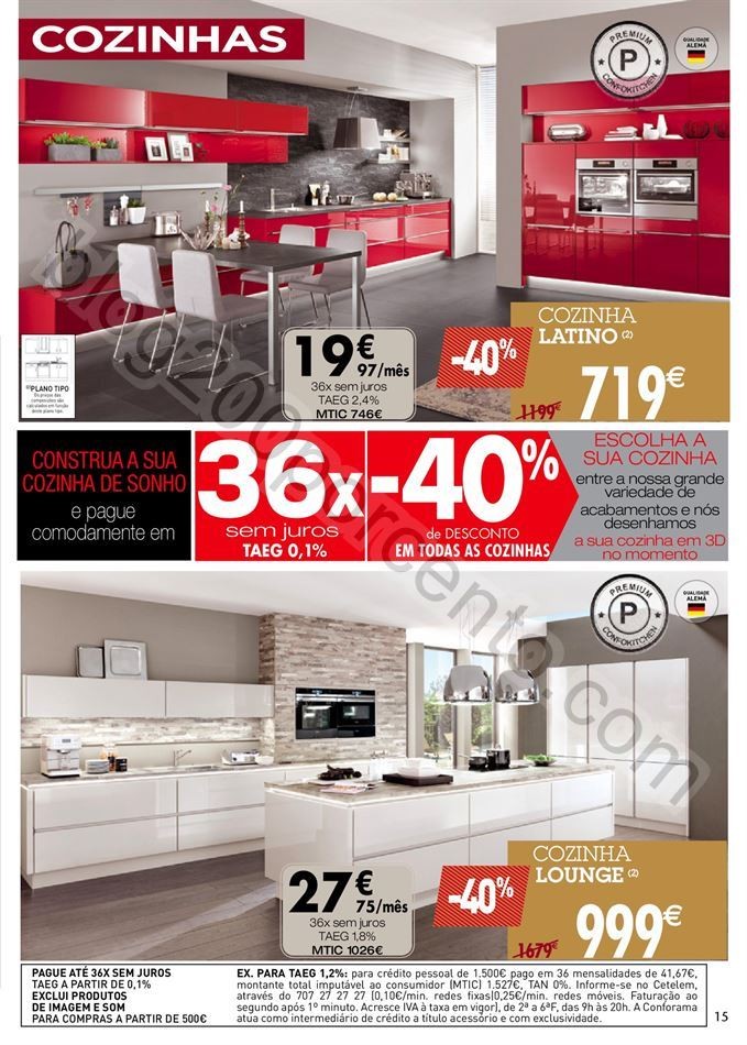 Novo Folheto CONFORAMA Promoções de 15 a 31 deze