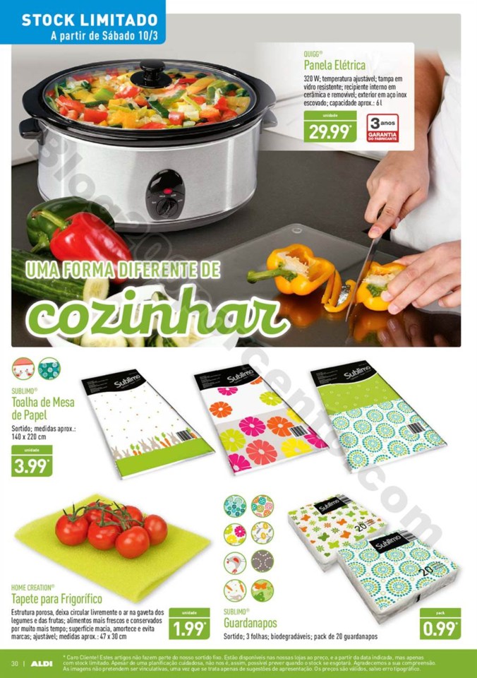 Antevisão Folheto ALDI Promoções a partir de 7 