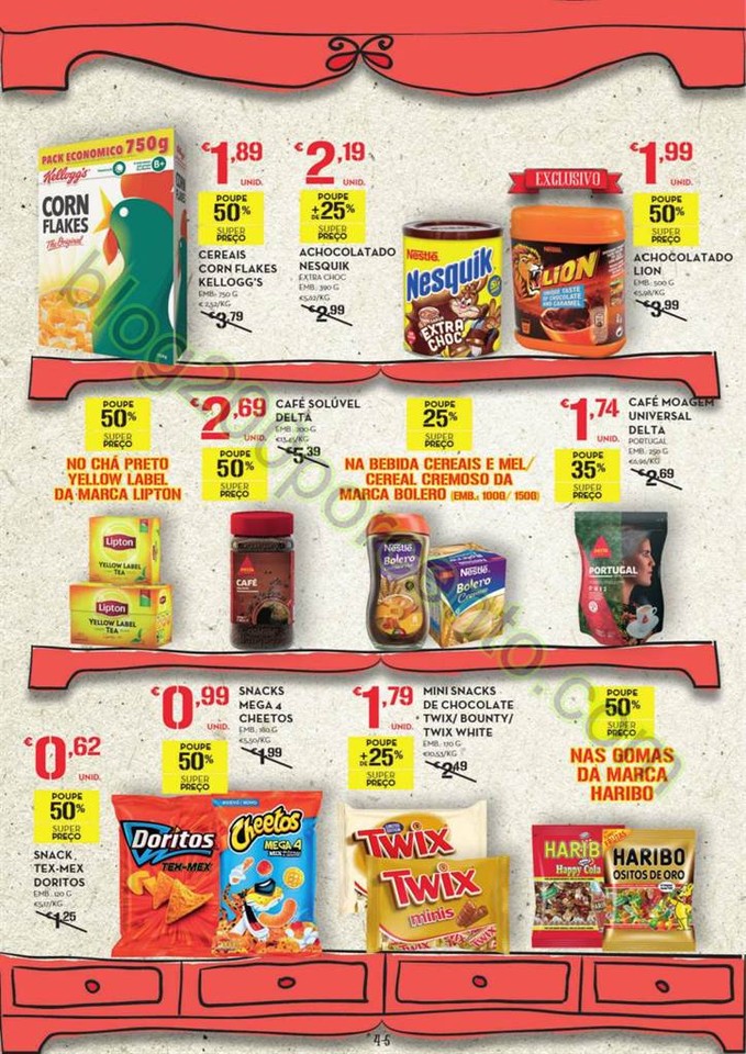 Antevisão Folheto CONTINENTE Mercearia de 29 mar