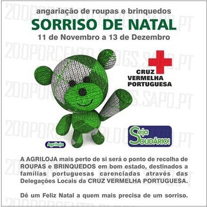 Campanha | AGRILOJA |, angariação de roupas e brinquedos