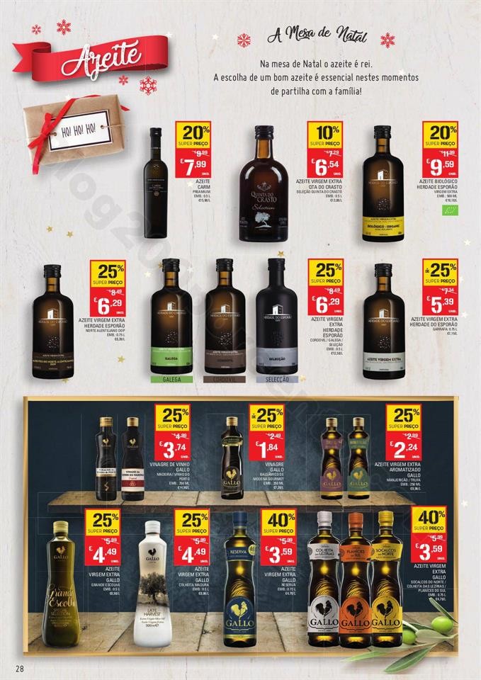 Continente Folheto Feliz Natal 19 novembro a 24 de