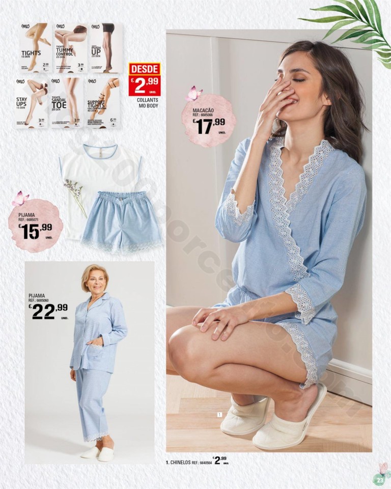 Antevisão Folheto CONTINENTE Moda Primavera promo