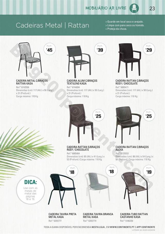 Antevisão Catálogo CONTINENTE Especial Ar Livre 