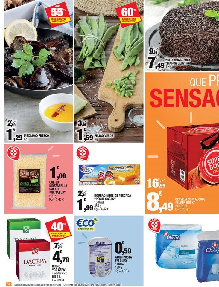 Antevisão FOlheto E-LECLERC Promoções de 10 a 1