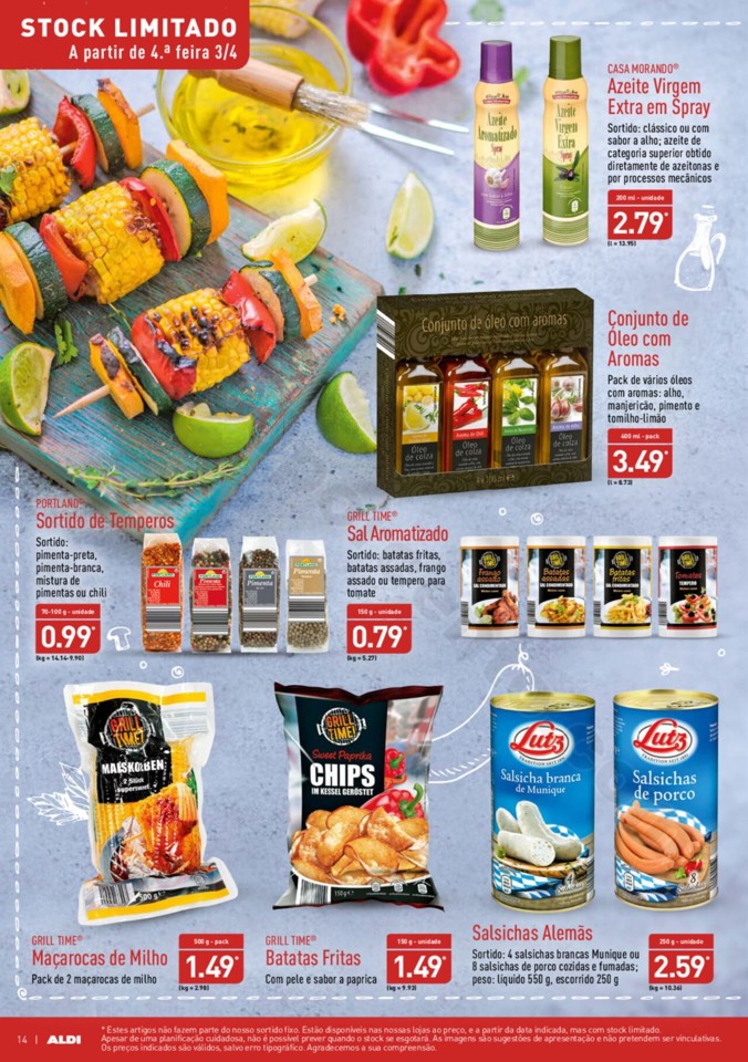 Antevisão Folheto ALDI Promoções a partir de 3 