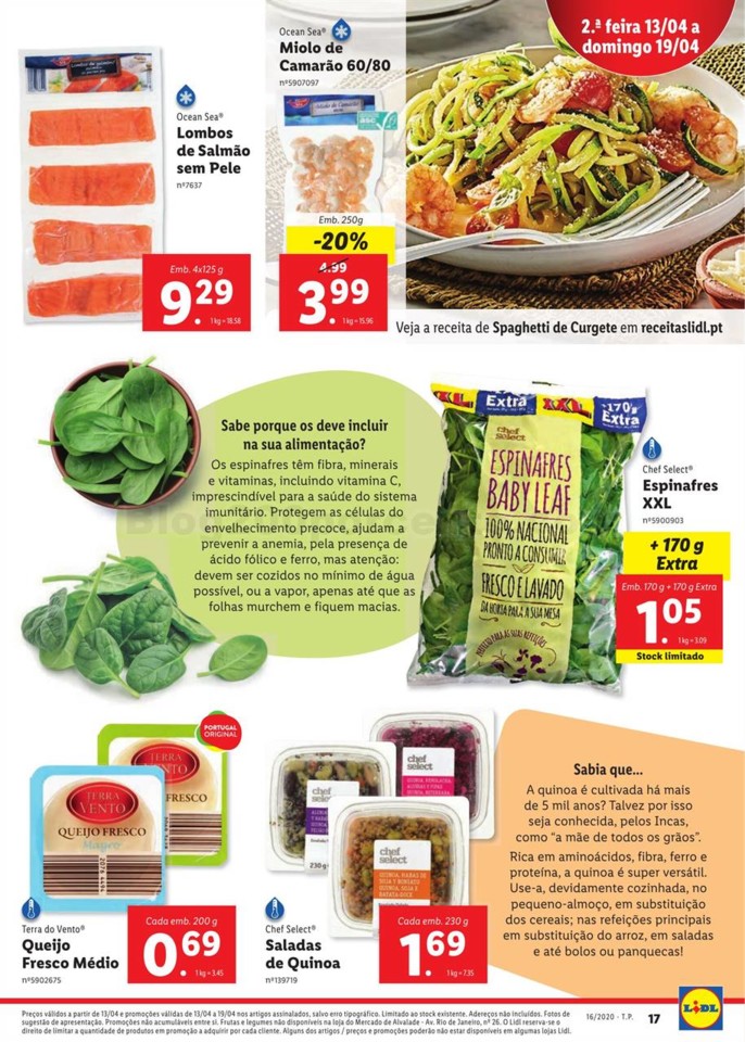 Antevisão Folheto LIDL Promoções de 13 a 19 abr