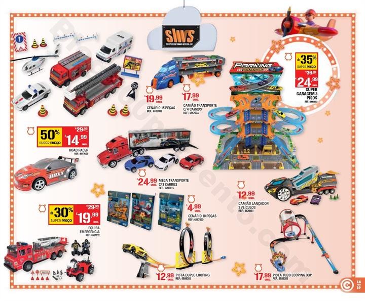 Antevisão Folheto CONTINENTE Catálogo Brinquedos