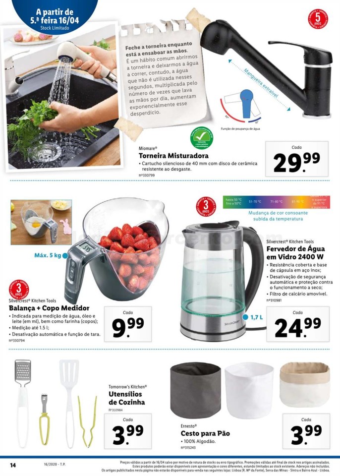 Antevisão Folheto LIDL Promoções de 13 a 19 abr