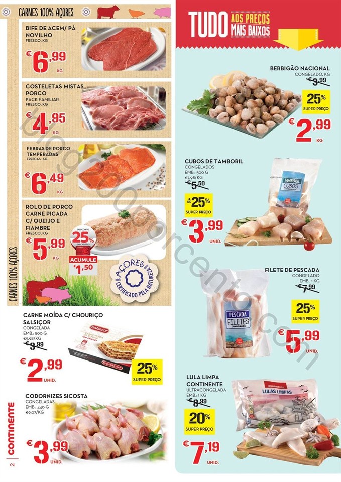 Antevisão Folheto CONTINENTE - MODELO Açores pro