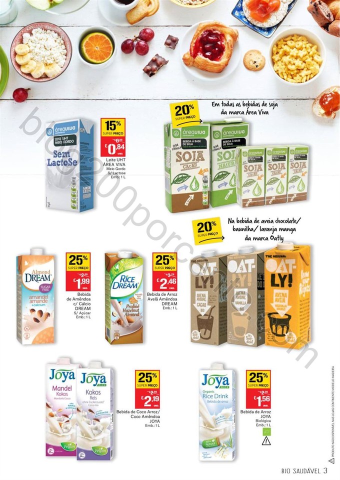 Novo Folheto CONTINENTE Bio &amp; Saudável promoçõe