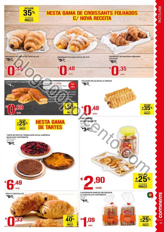 Antevisão Folheto CONTINENTE - MODELO Madeira de 