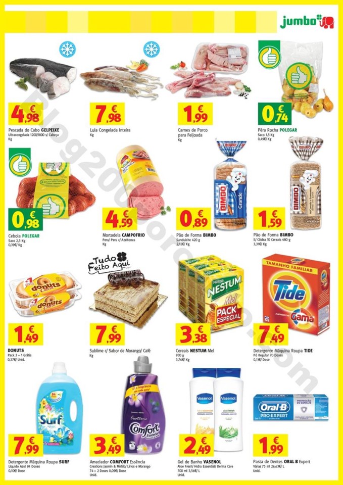 Antevisão Folheto JUMBO Fim de semana promoções