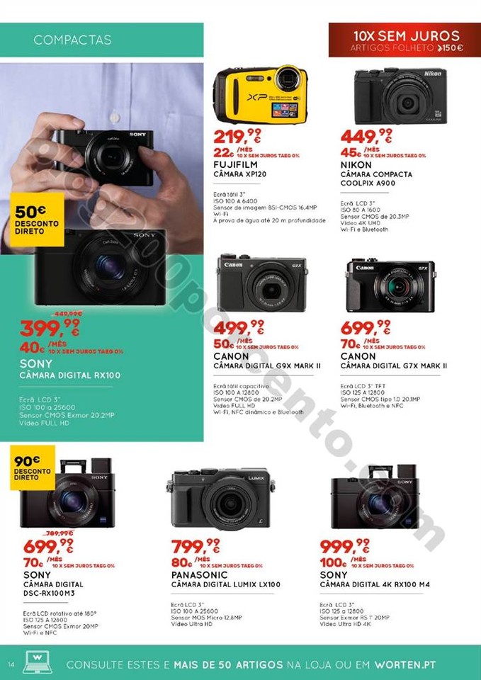 Antevisão Folheto Extra WORTEN Fotografia promoç