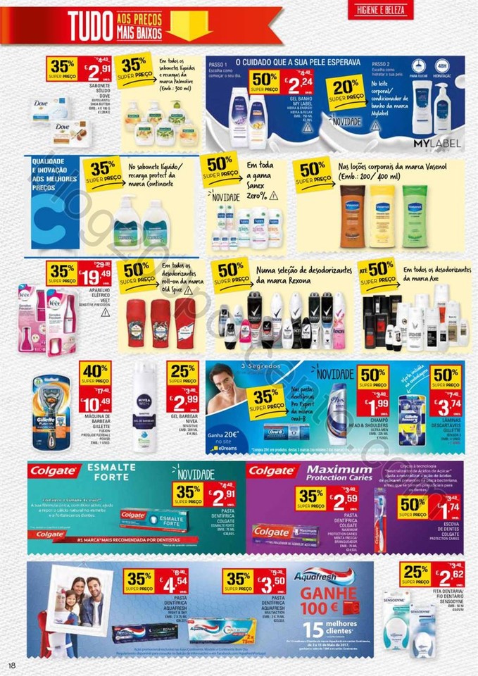 Antevisão Folheto CONTINENTE Promoções de 9 a 1