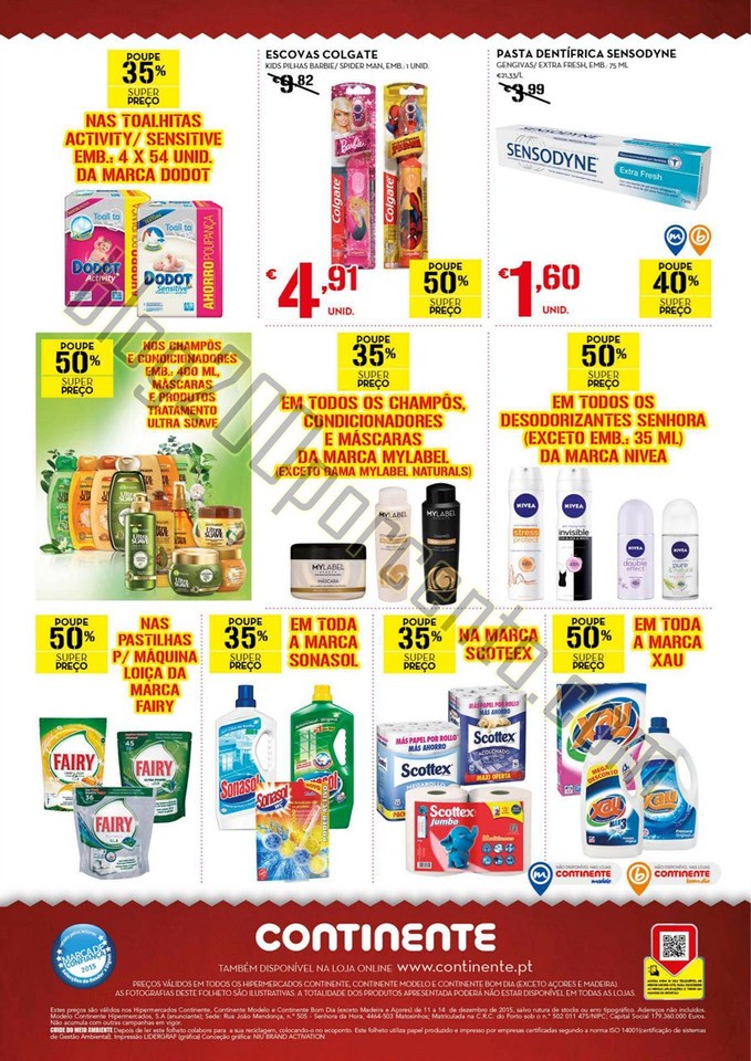 Antevisão Folheto CONTINENTE Fim de semana de 11 