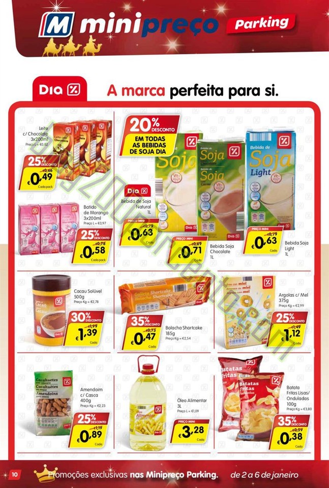 Antevisão Folheto MINIPREÇO Parking promoções 