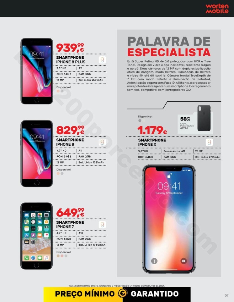 Antevisão Folheto WORTEN Mobile Promoções de 12